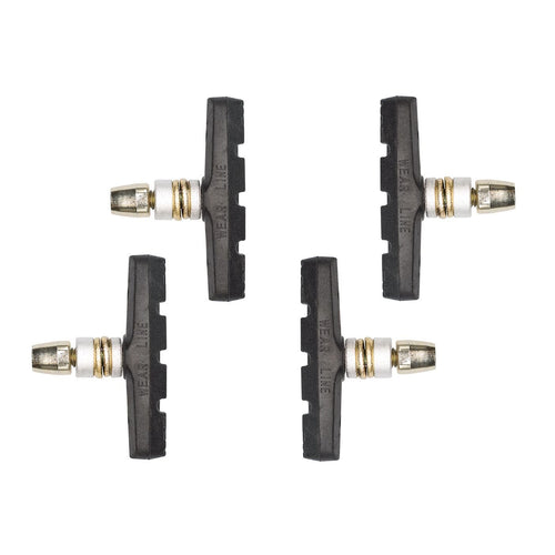 70mm Brake Pad Set, Bike Brakes, Black (2 Pair)